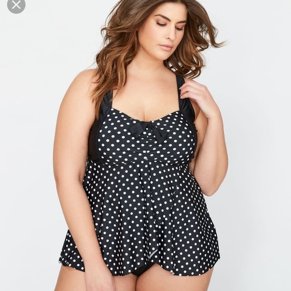 plus size cactus swimsuit